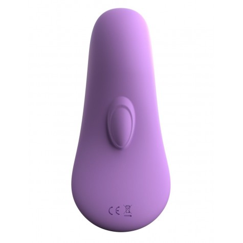 Фиолетовый компактный вибростимулятор Remote Silicone Please-Her