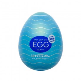 Мастурбатор-яйцо с охлаждающей смазкой COOL EGG