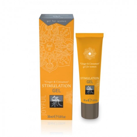 Возбуждающий интимный гель STIMULATION GEL Ginger & Cinnamon - 30 мл.